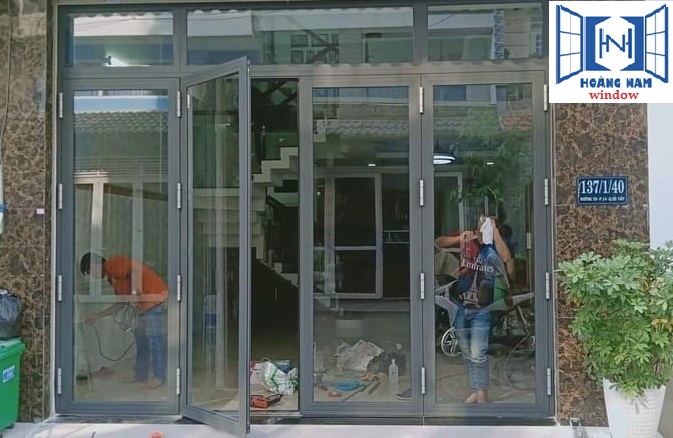 Lắp đặt cửa nhôm kính tại CÁT TIÊN, LÂM ĐỒNG
