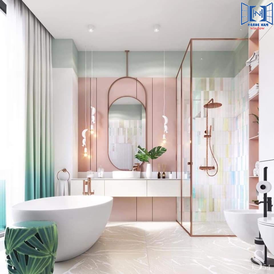Hình ảnh vách tắm kính đẹp +