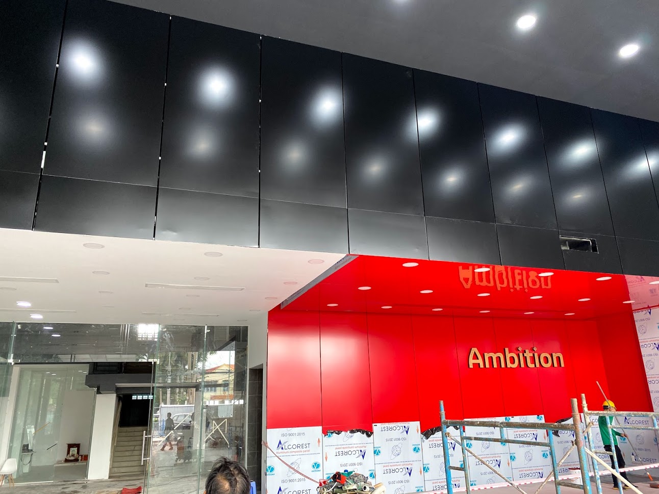 Thi công ốp tấm Aluminium tại phường 10 , Gò Vấp